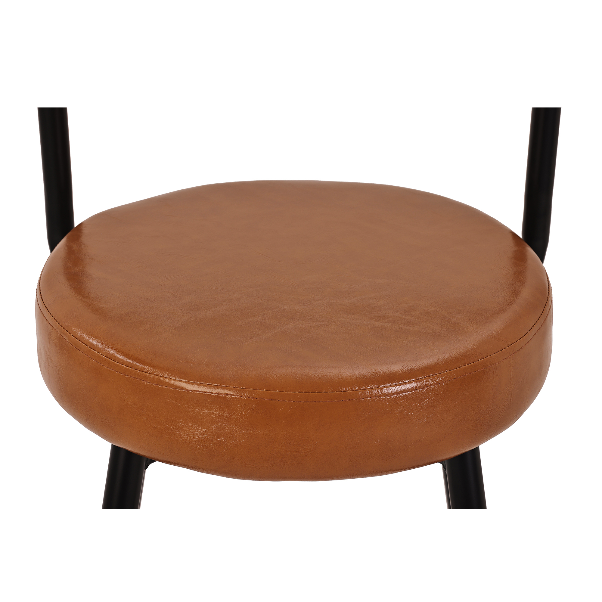 Détail cuir PU et pieds métal LINHOO