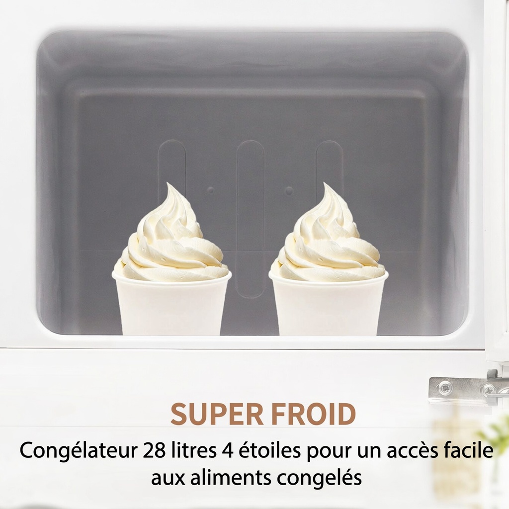 Réfrigérateur Rétro 92L