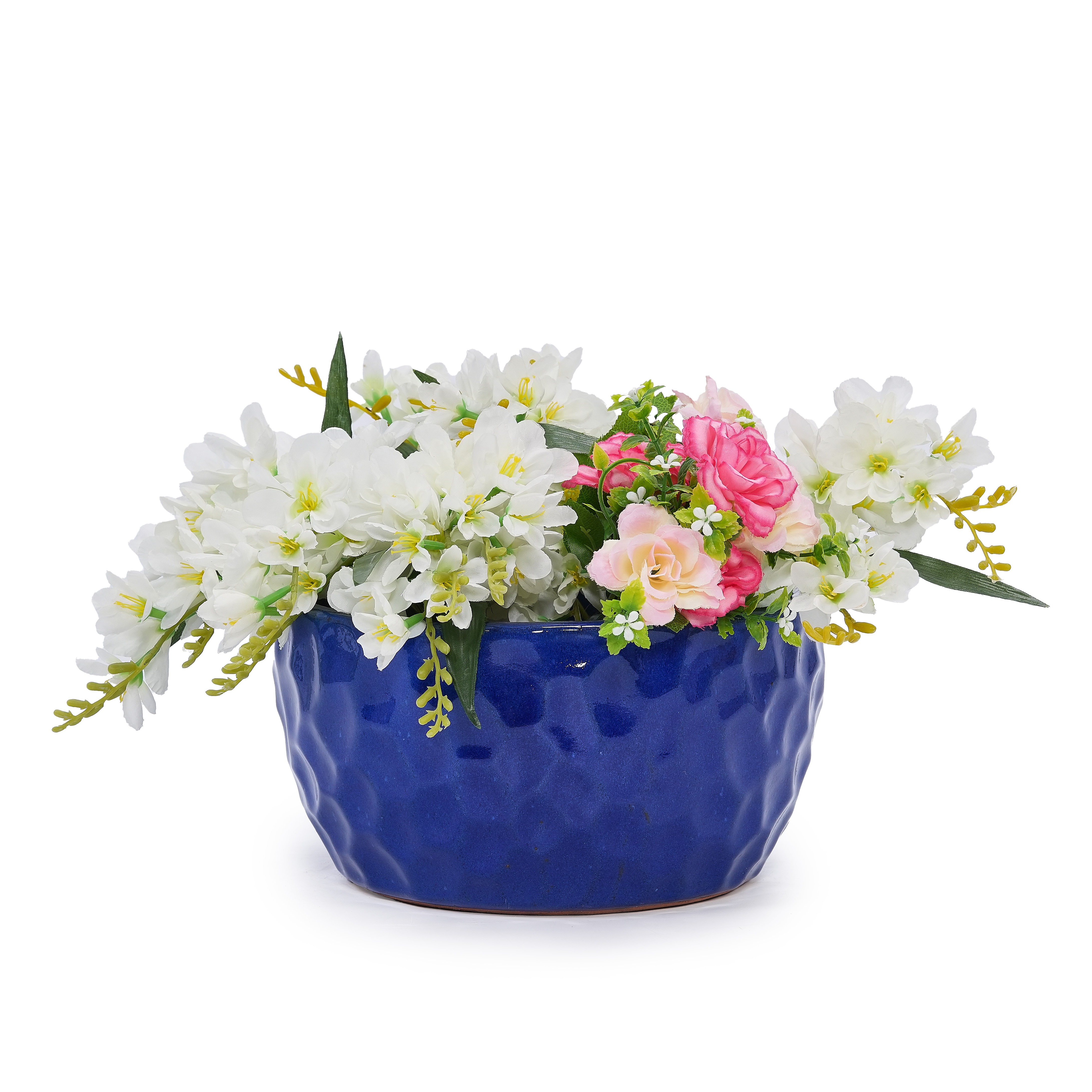 Set pots bleu complet