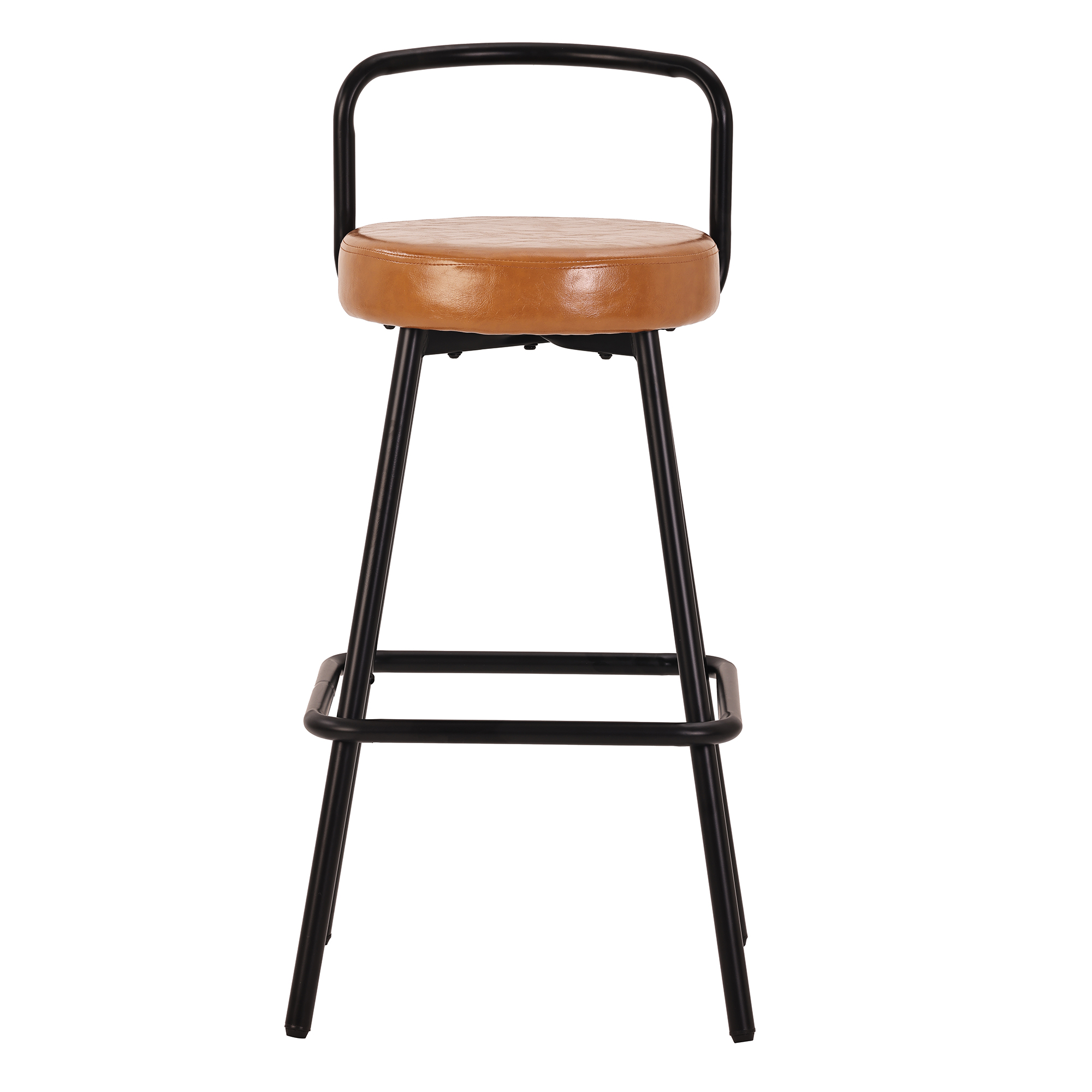 Tabourets de bar LINHOO brun