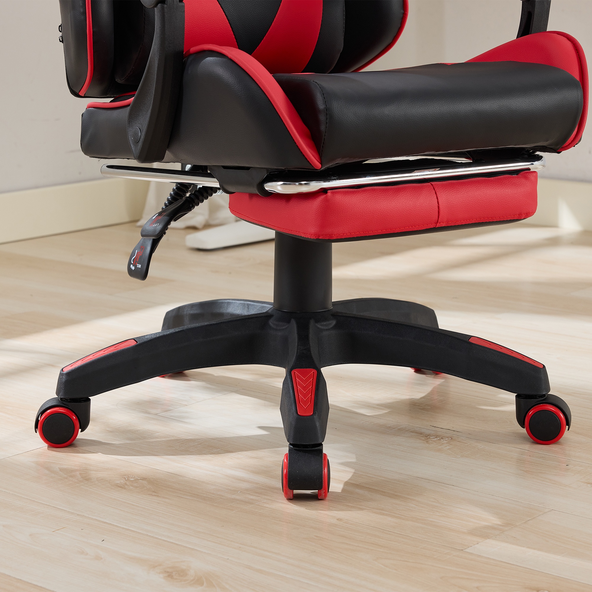 Détail dossier haut ergonomique et appuis