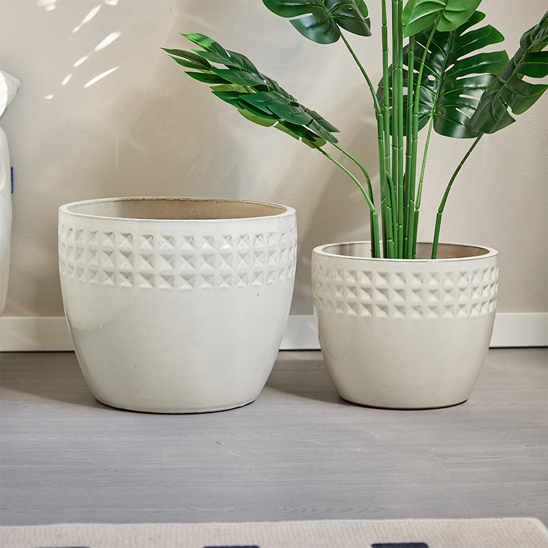 Pots extérieur patio