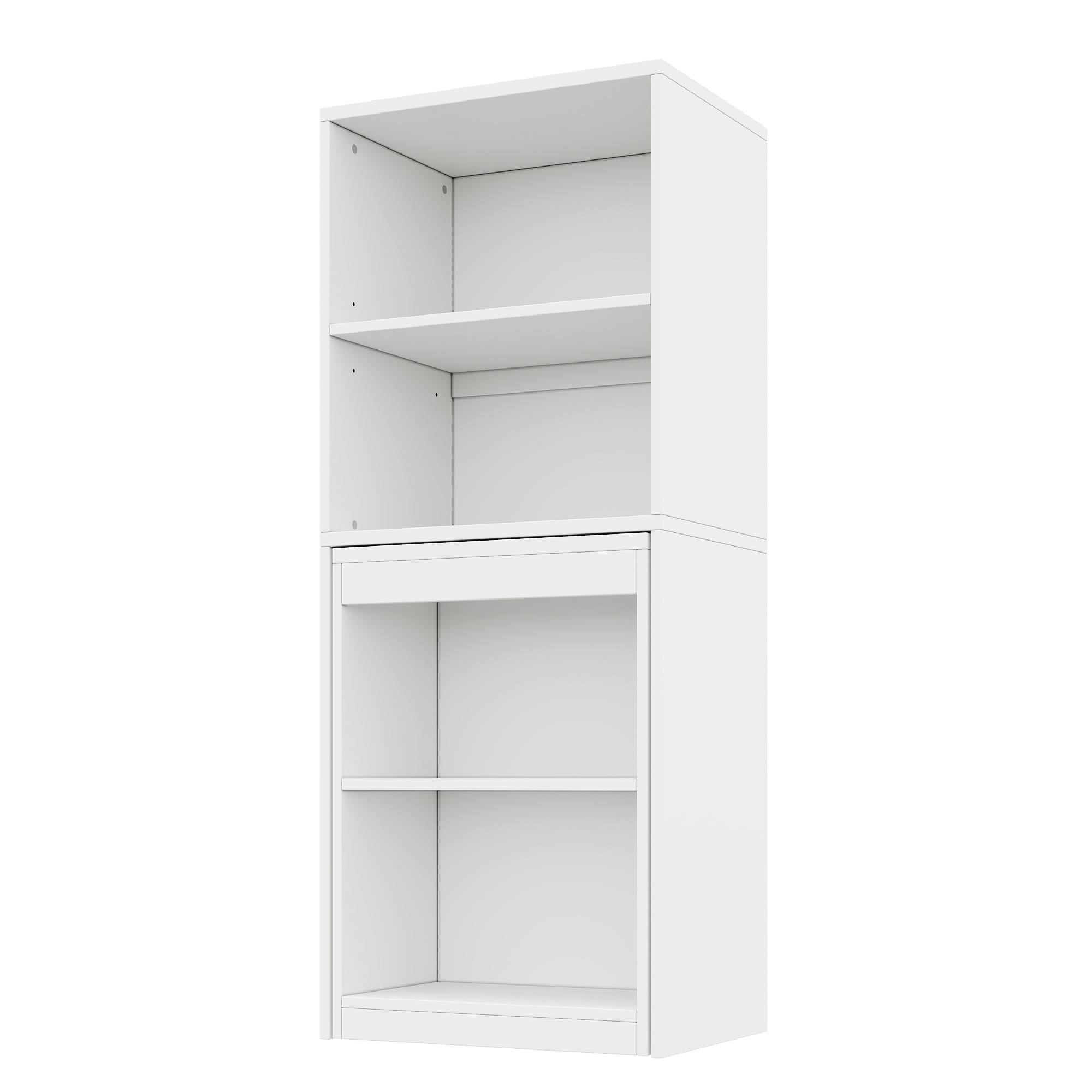 Bureau LINHOO blanc plié en étagère