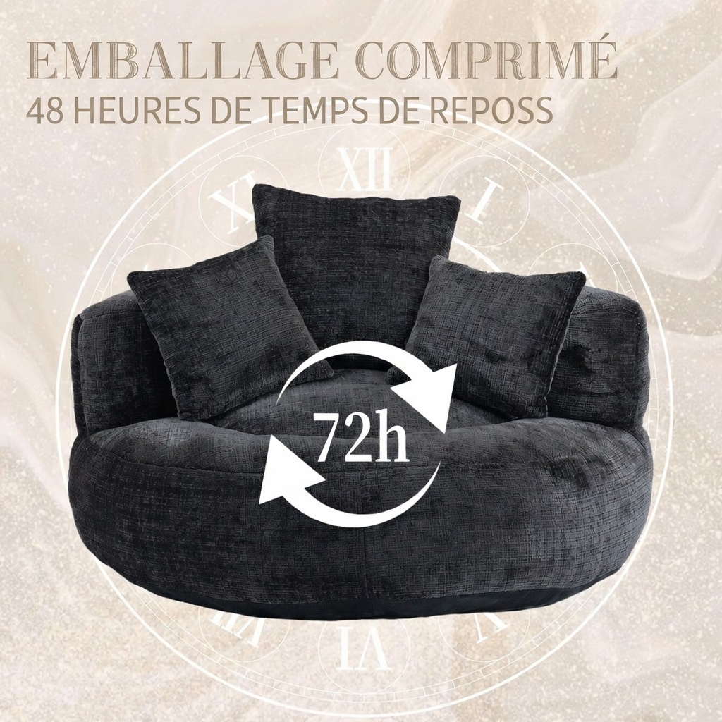 Fauteuil lazy en usage gaming/salon