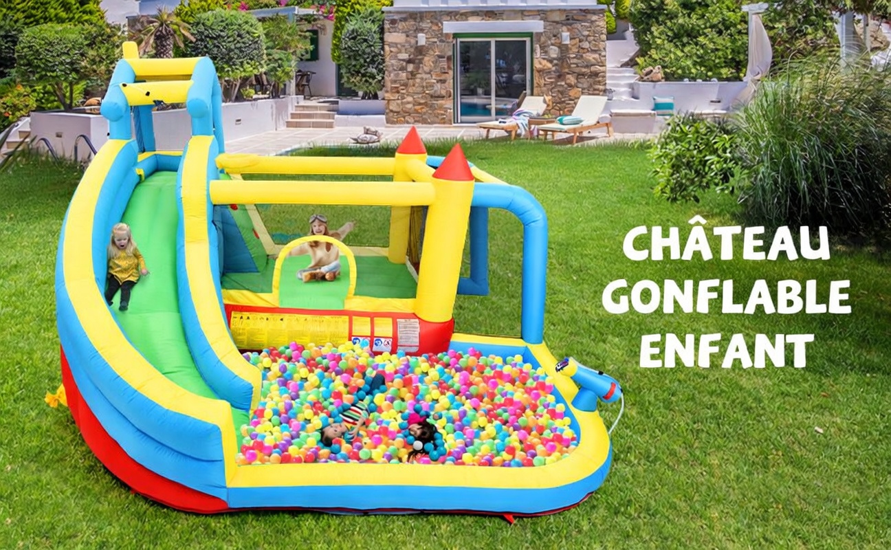 Château gonflable enfants