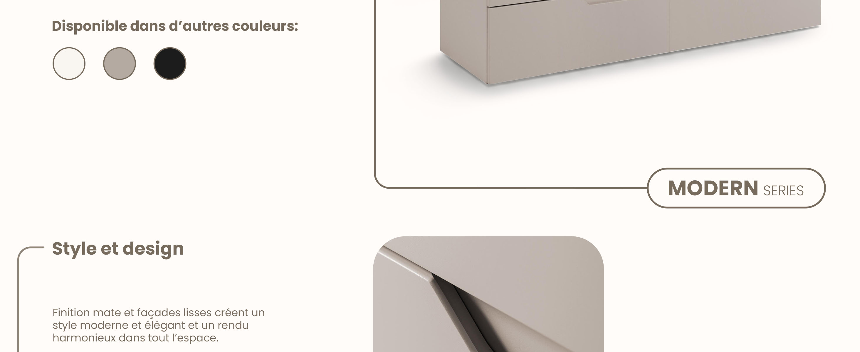 RODAN, meuble de salle de bain, armoire moderne, meuble sous vasque, meuble sous lavabo