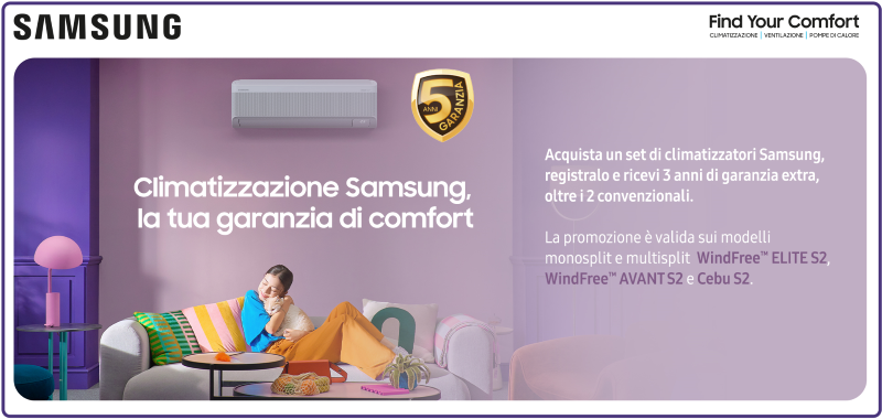 Climatizzatore Samsung CEBU S2