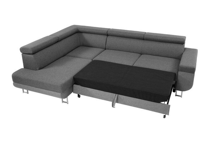 Divano Angolare Orem 110, Lux 05 + Lux 06, Funzione Di Sonno, Scatola Da Letto, 253x188x71cm -Negozio al dettaglio VIDAXL || HOMCOM || Songmics