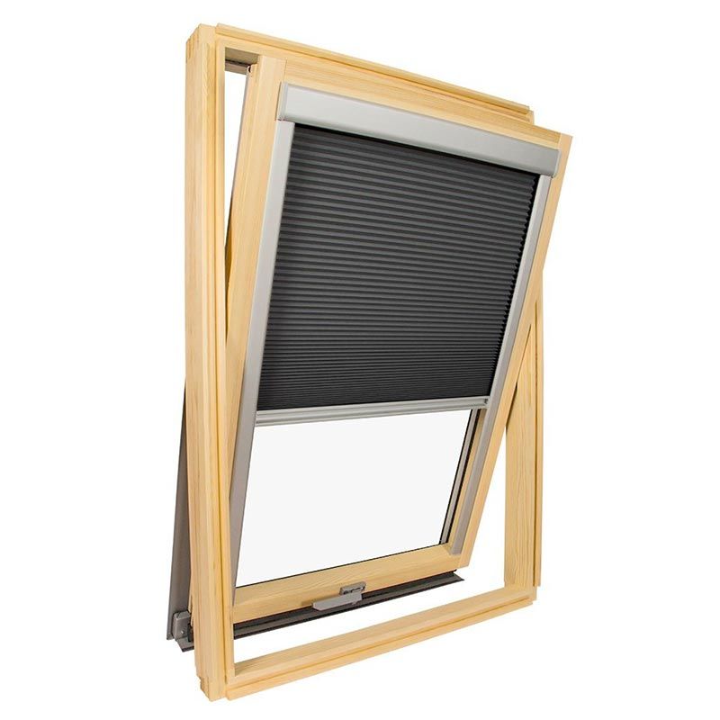 Tenda termica isolante compatibile con finestra da tetto Velux ® CK04 Grigio