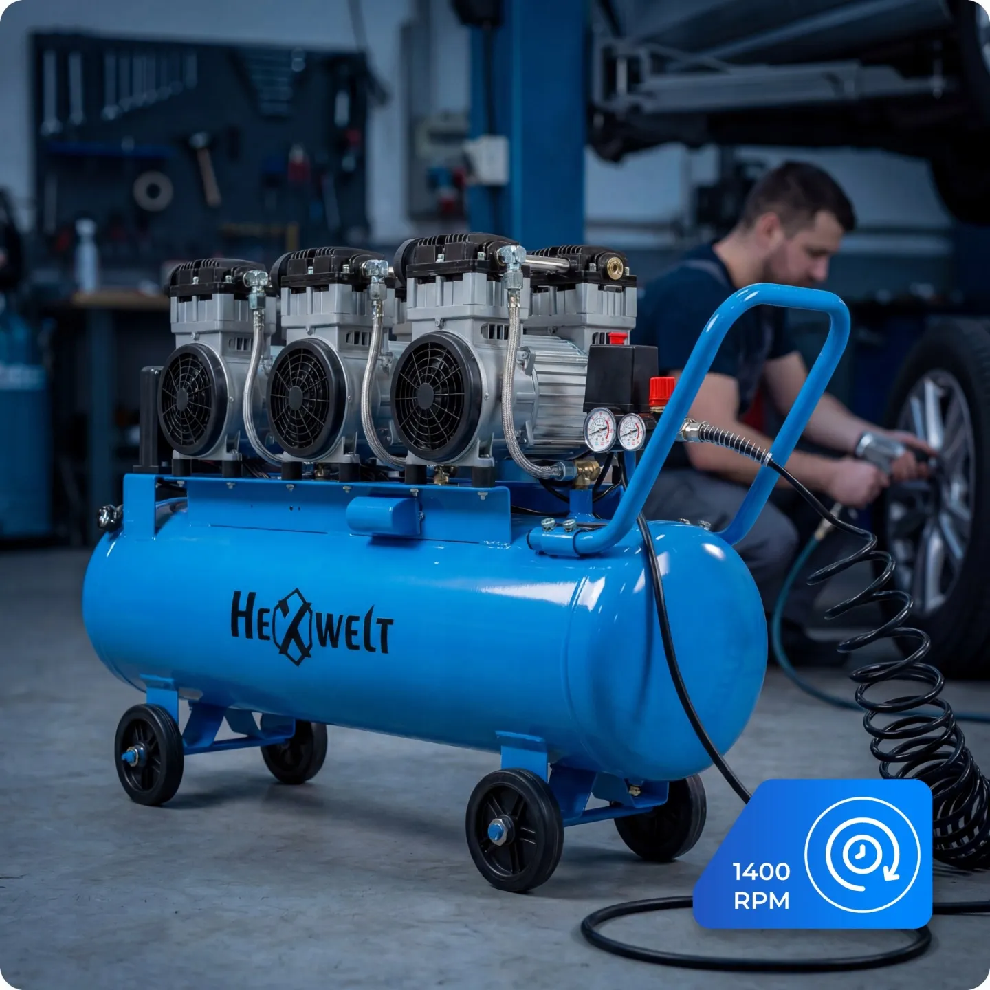 HEXWELT HW-KBO-6T-100L Kompressor