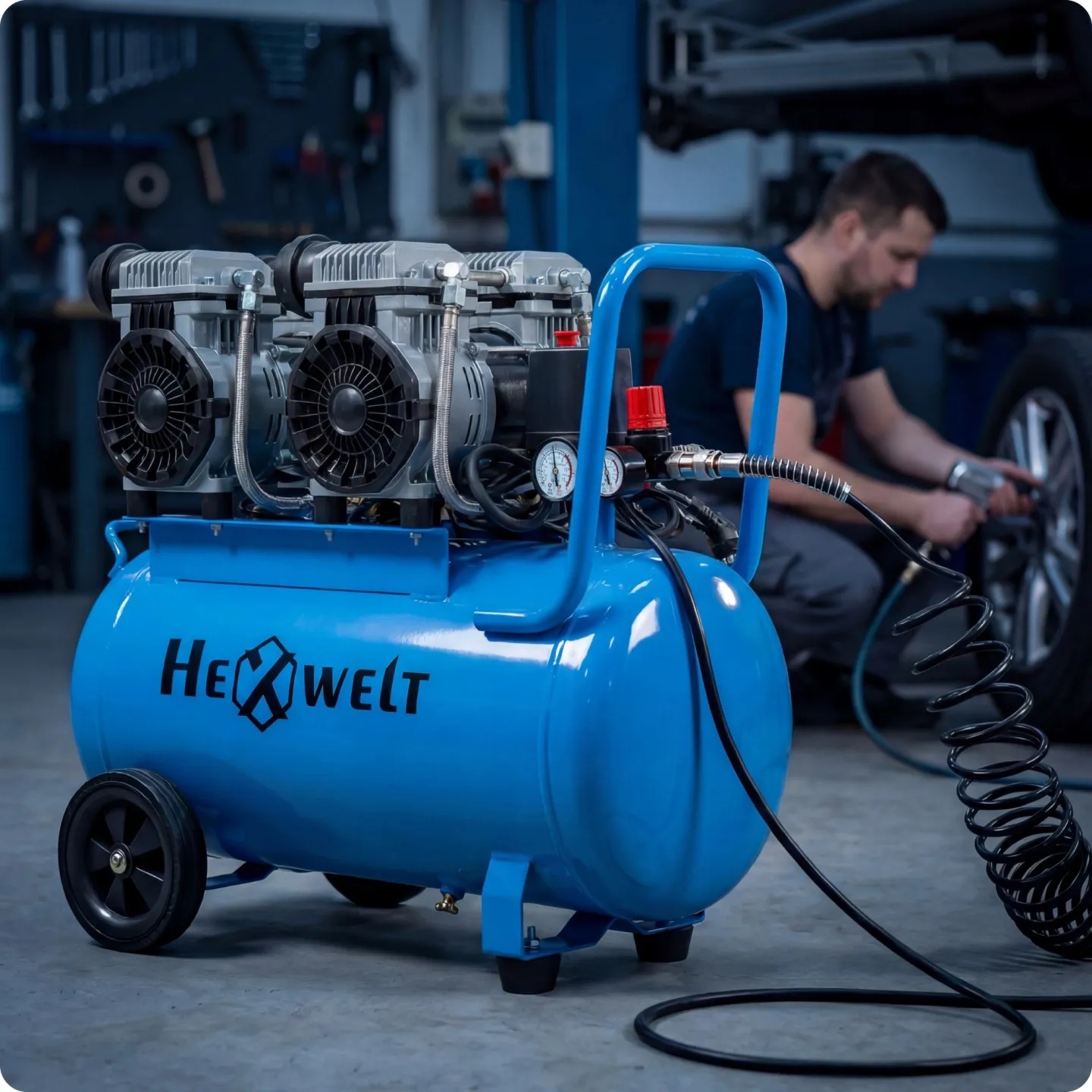 HEXWELT HW-KBO-4T-50L Kompressor