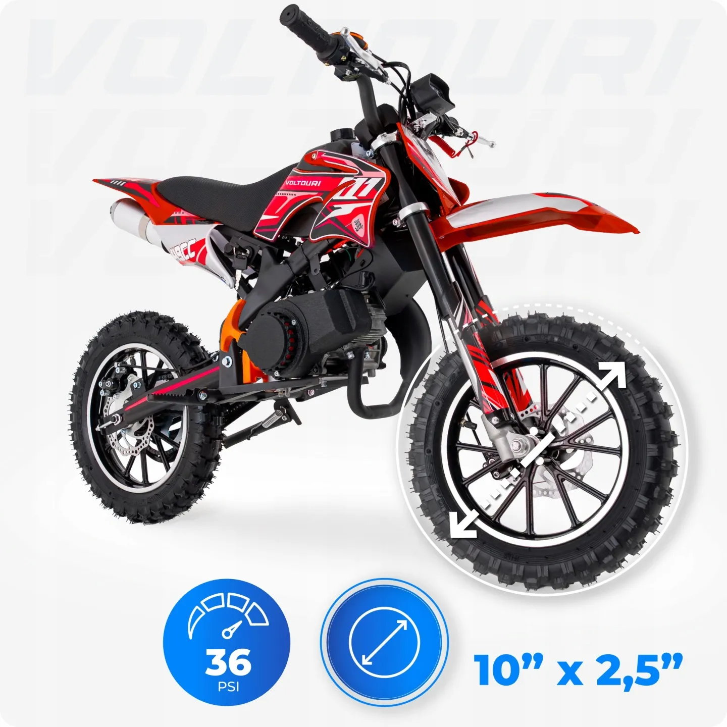 Reifen VOLTOURI CR49-E-RED