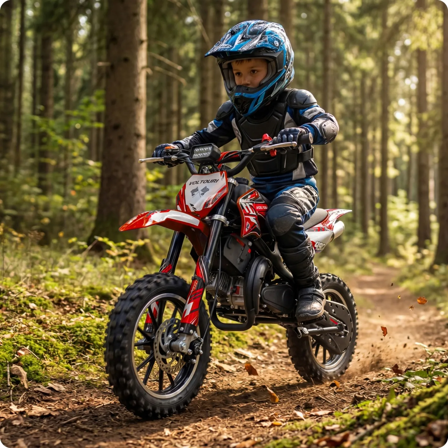VOLTOURI CR49-E-RED Geländemotorrad