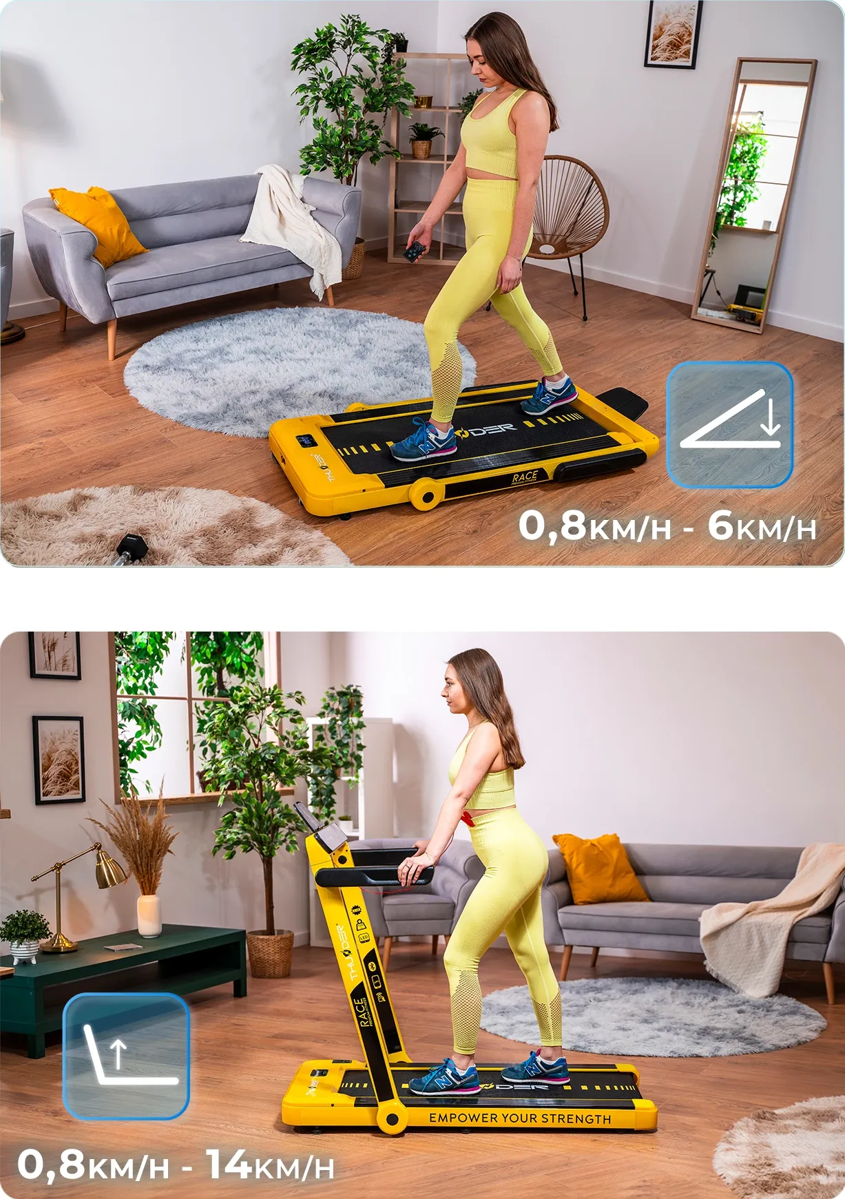 THUNDER RACE-GOLD Geschwindigkeit