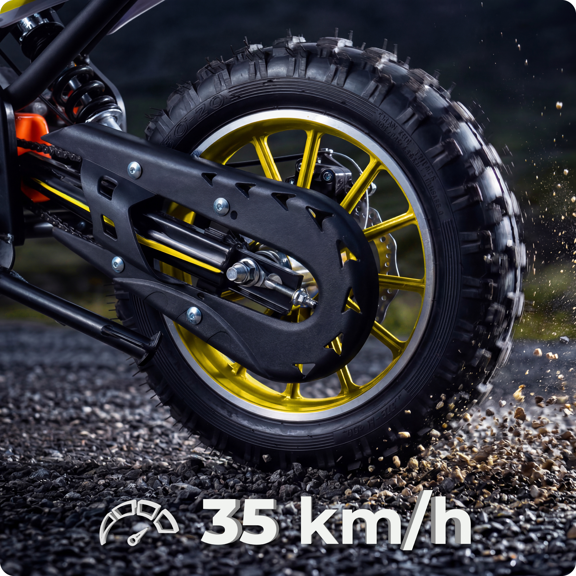 Geschwindigkeit VOLTOURI CR49-YELLOW