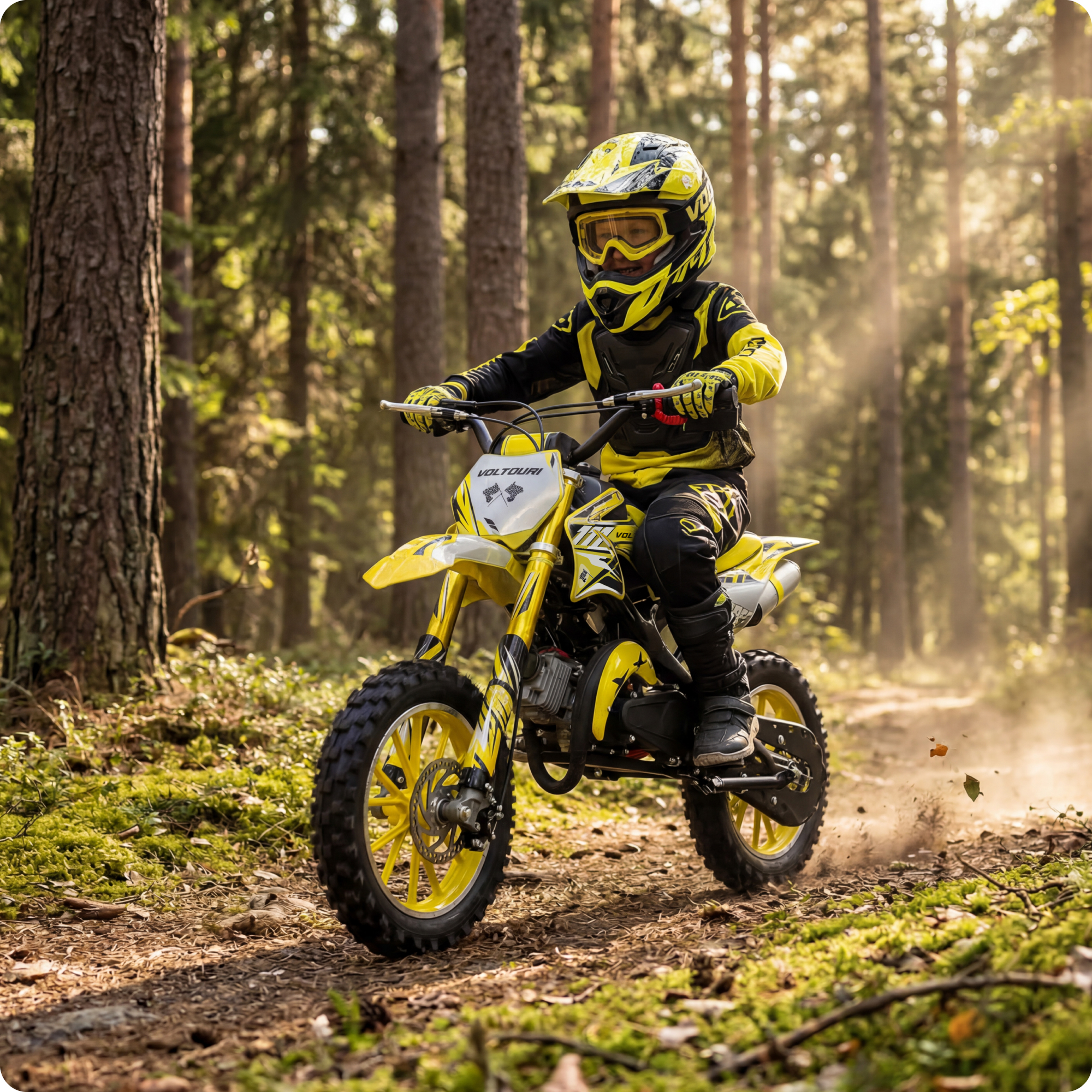 VOLTOURI CR49-YELLOW Geländemotorrad