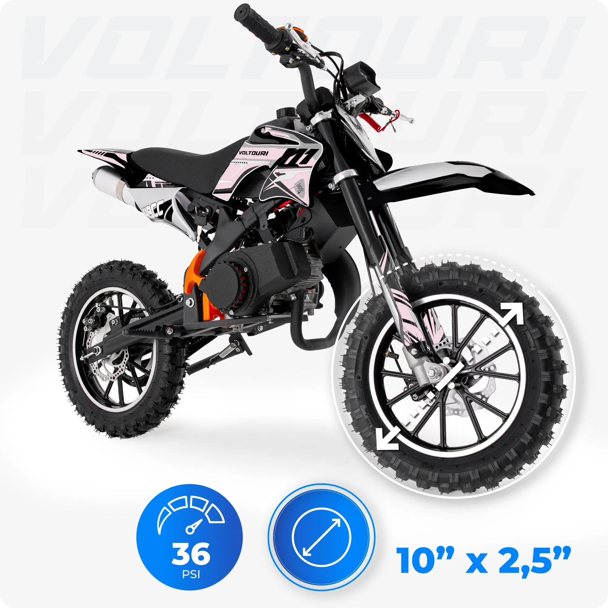 Reifen VOLTOURI CR49-E-WHITE