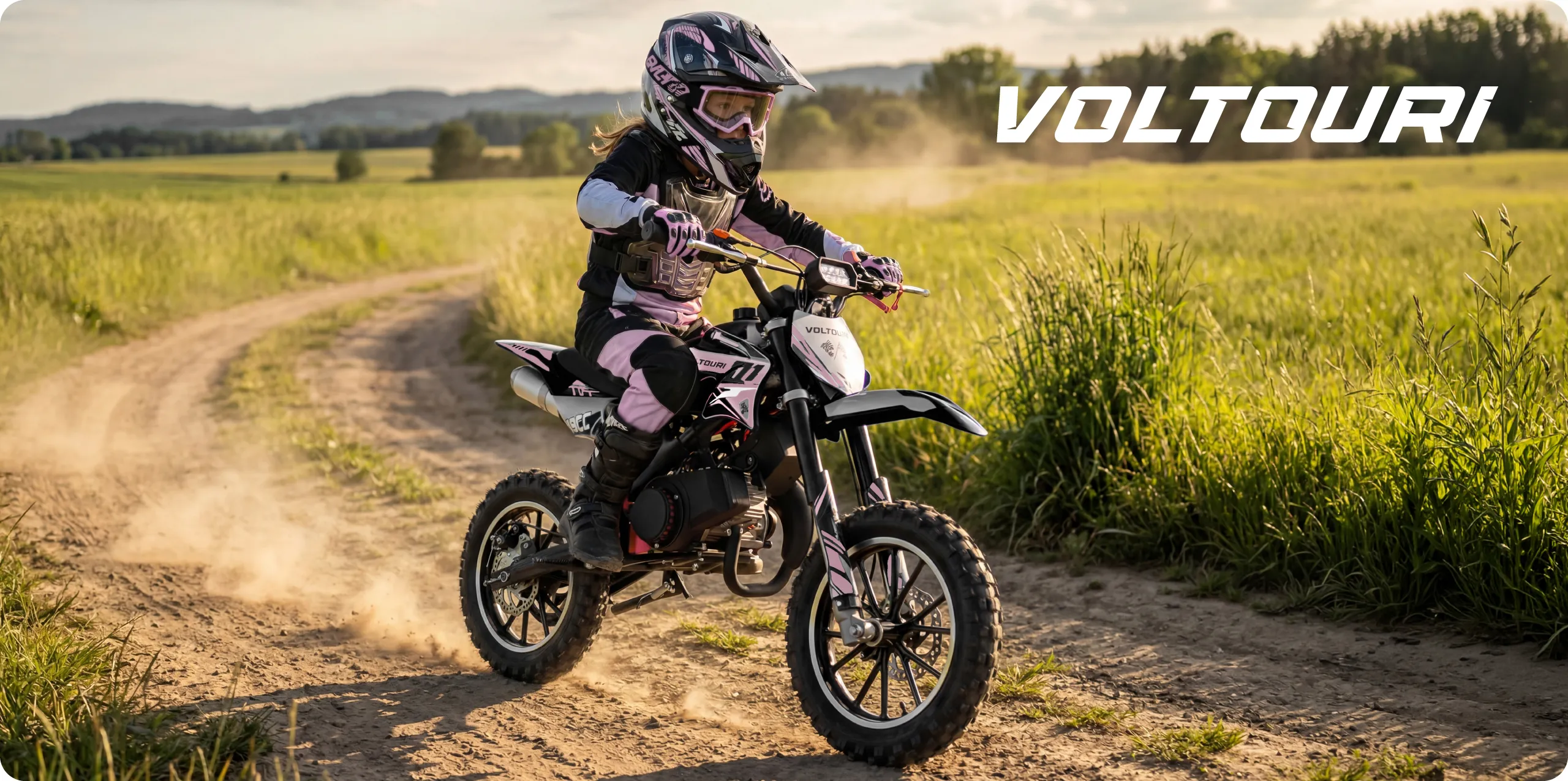 VOLTOURI CR49-E-WHITE Geländemotorrad