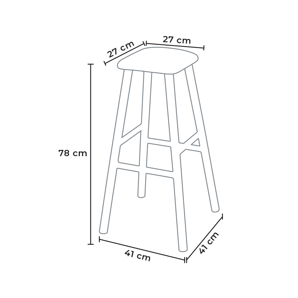 stool size