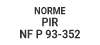 Norme NF P 93-352