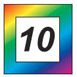 In 10 Farben erhältlich