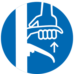 Mit Bremshebel