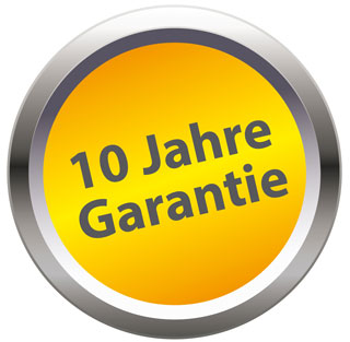 Fetra 10 Jahre Garantie