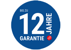 12 Jahre Garantie