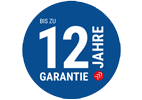 12 Jahre Garantie