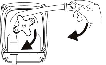 Installazione tubo pompa dosatrice SIMPOOL