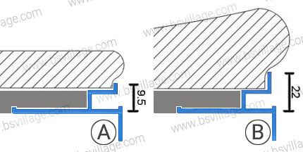 Bordino in alluminio anodizzato