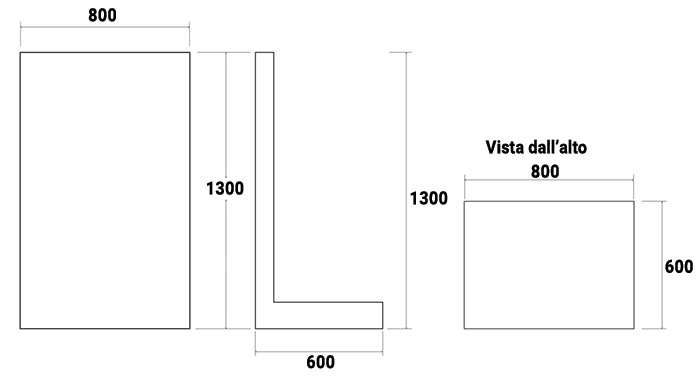 Dimensioni Gruppo filtrante a cartuccia PALLET con filtro PENTAIR da 11,4 mc/h