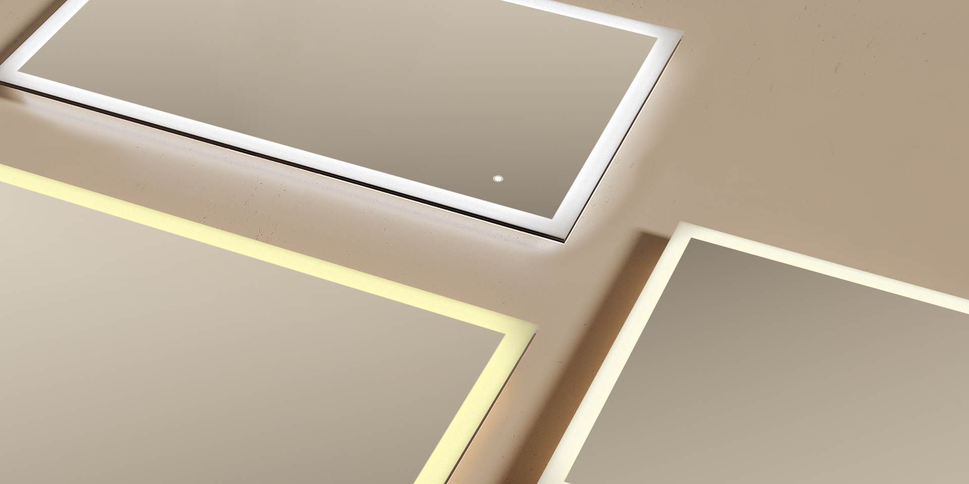 MIRROR LIGHTING – CHOOSE YOUR LED COLOR