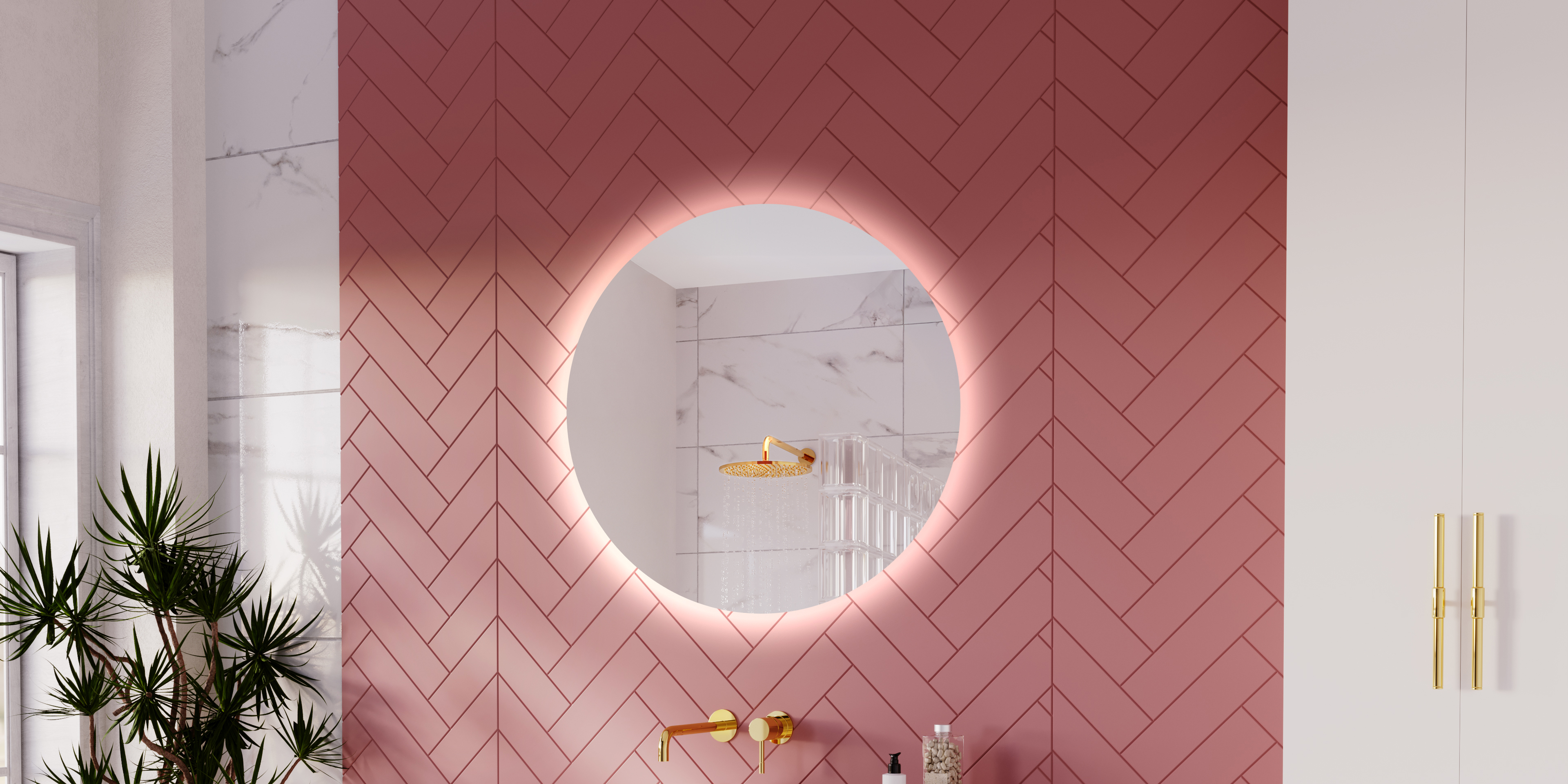 MIROIRS DE SALLE DE BAIN AVEC ILLUMINATION LED