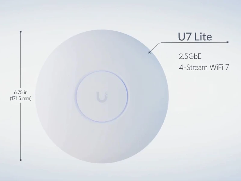 Ubiquiti UniFi Access Point U7 Lite, Ideal for high-performance home and office networks, ASBIS