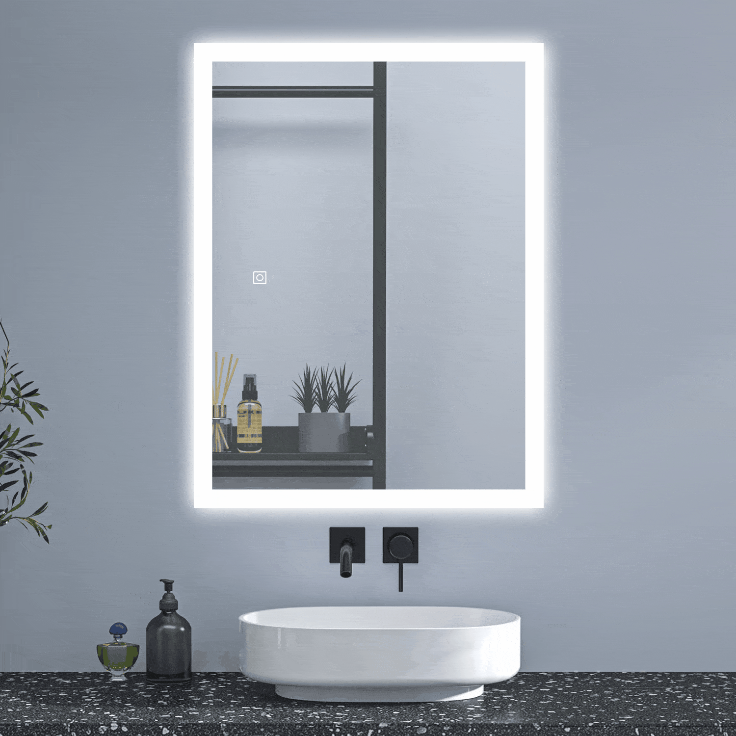 LED Mirror with bluetooth