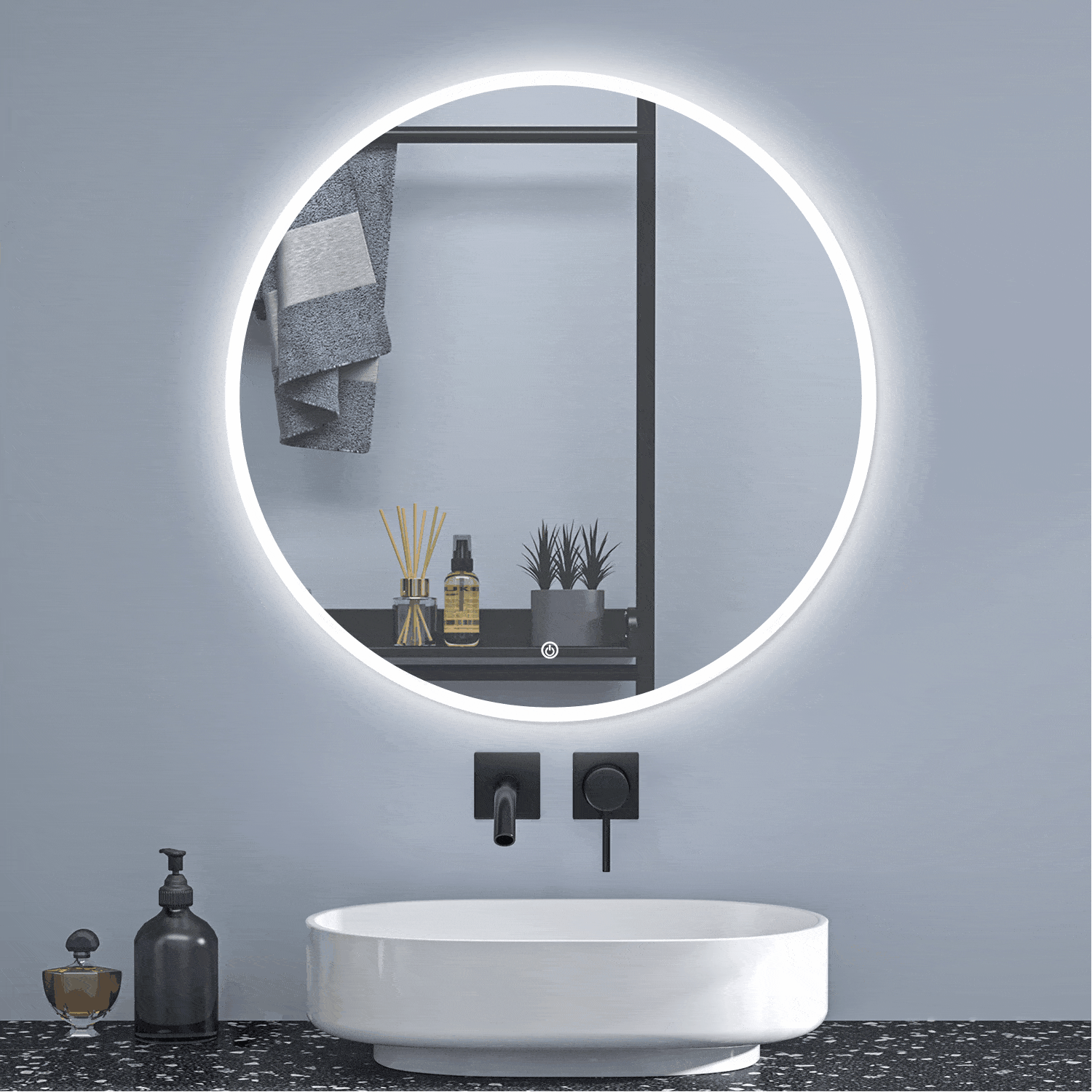 LED Mirror with bluetooth
