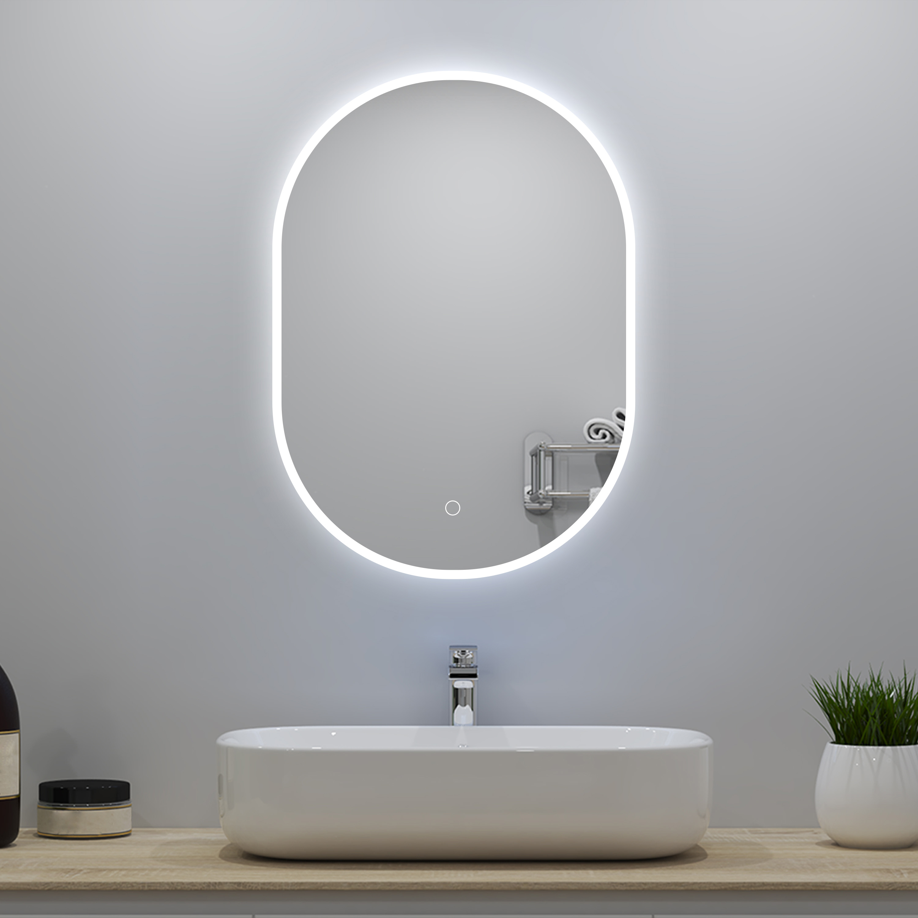 LED Mirror with bluetooth