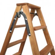 crochet porte outil double 180x180 Échelle double à marches plates