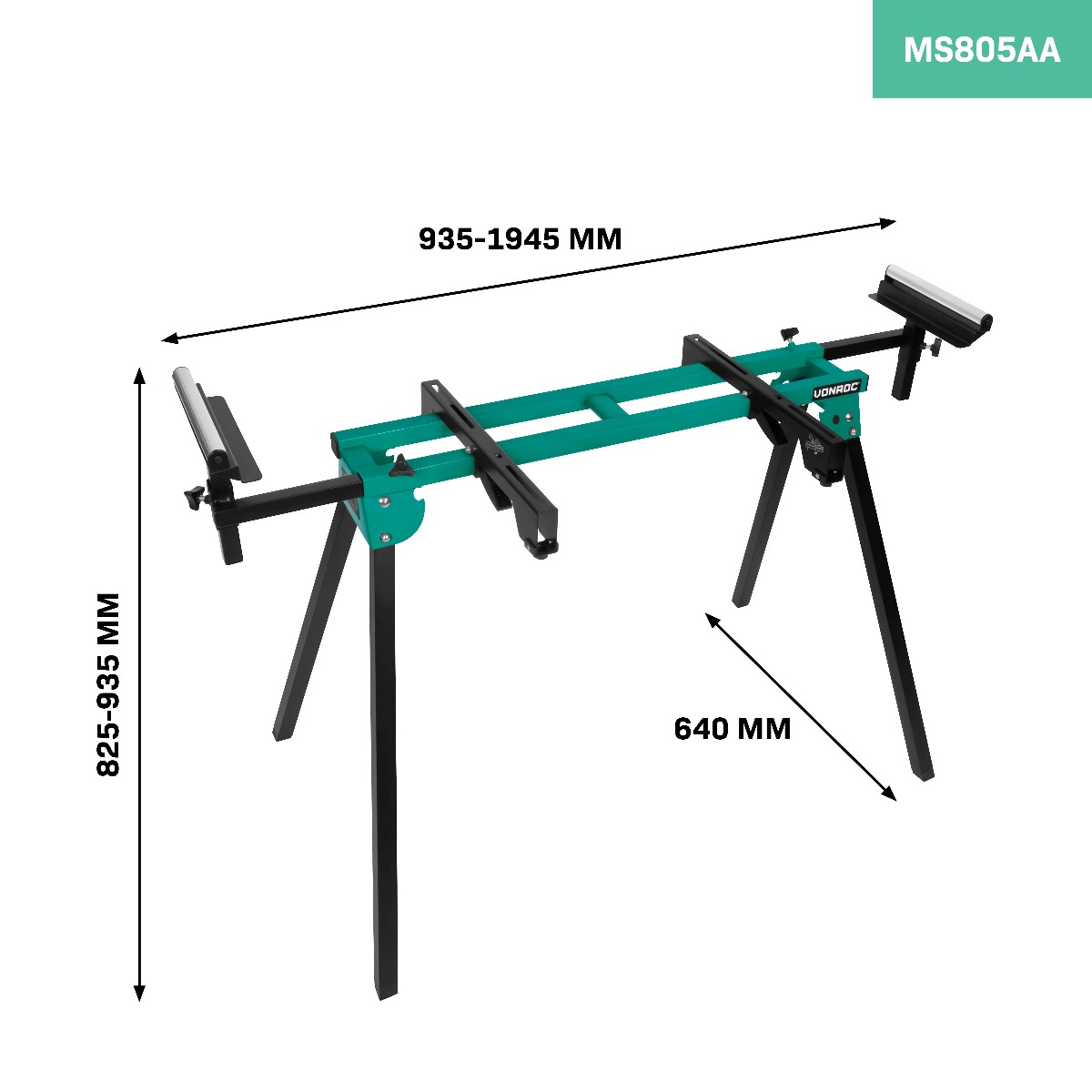 VONROC MS805AA Supporto estensione per troncatrice. Base universale
