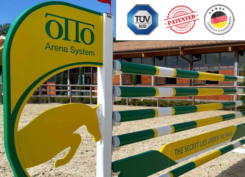 Otto-Arena-Systems mit Reitmatte mit tüv