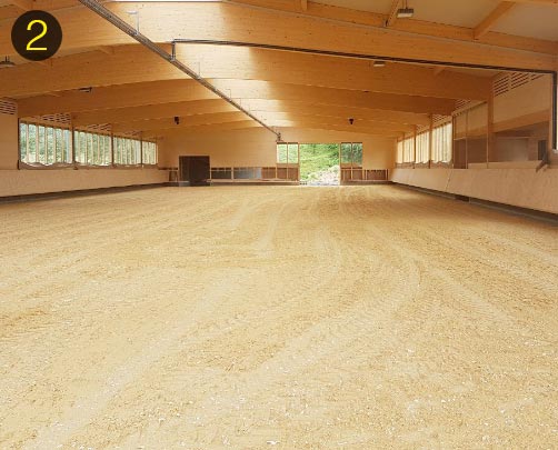 Bodenbelag für den Reitstall