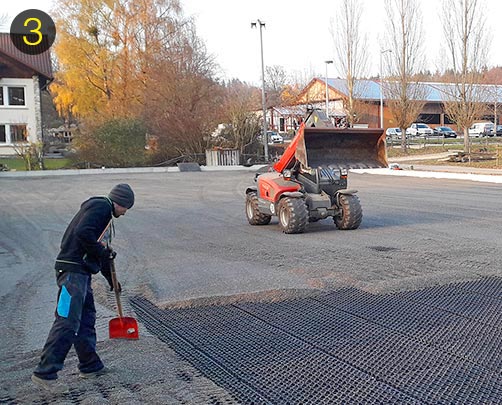 3. Splitt oder Grobsand