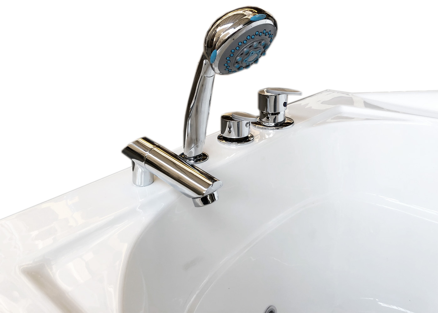 SIMBA Bañera Hidromasaje Bañera De Esquina Hidromasaje 170 X 90cm Paris -Hogar Baño Tienda