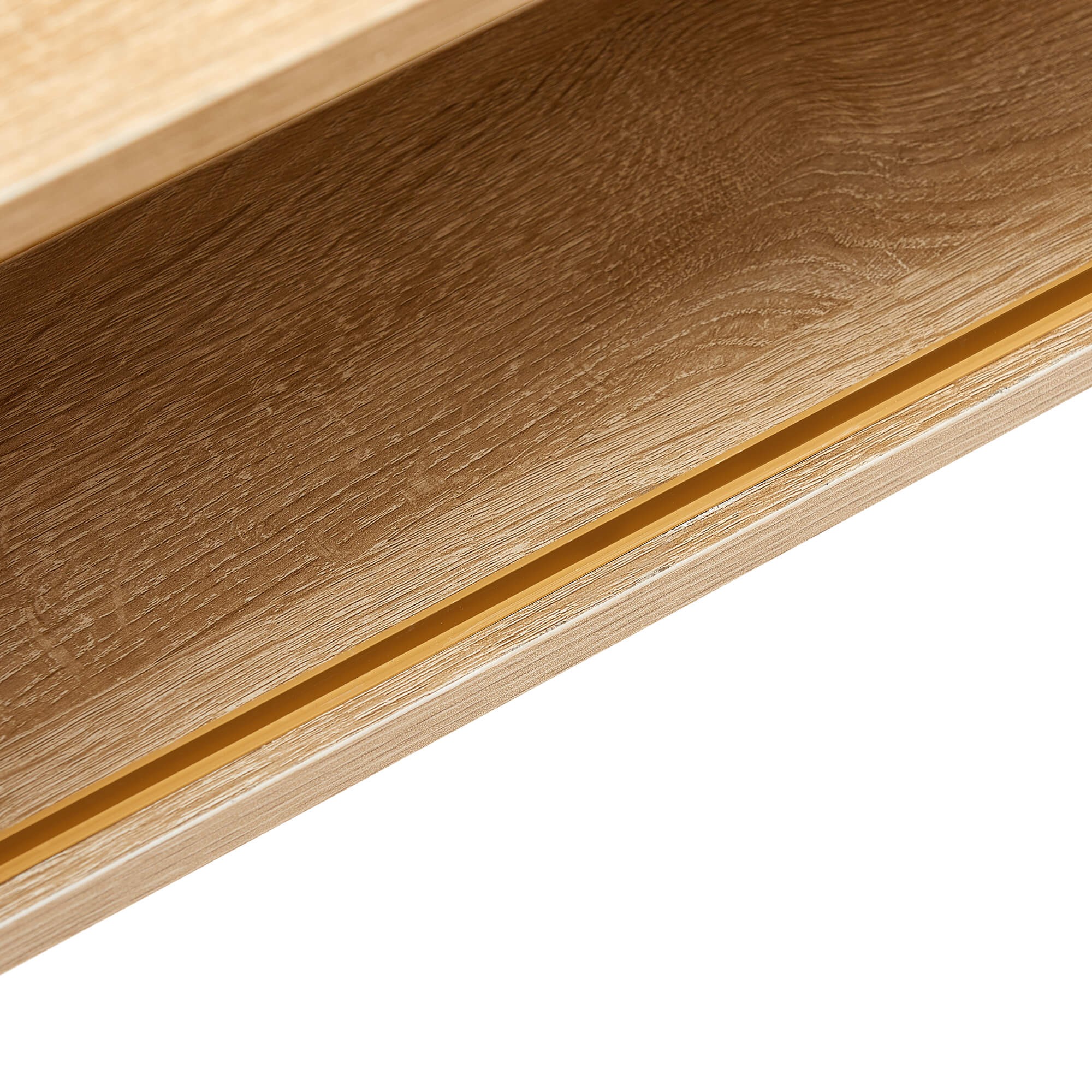 Texture rotin et finition bois naturel