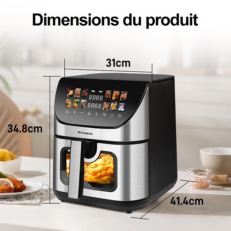 Chingnimon Heißluftfritteuse XXL
