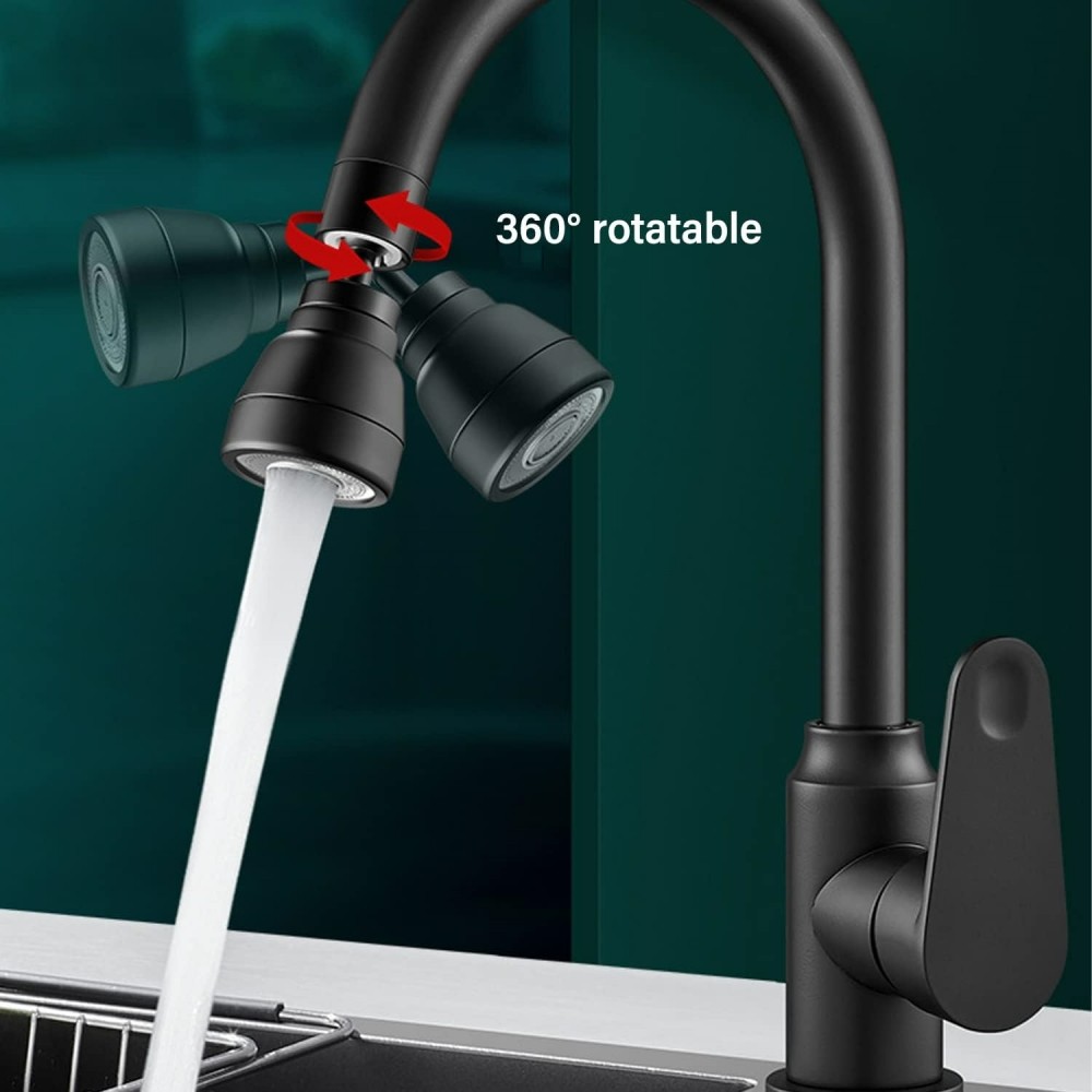 Wodgreat Küchenarmatur Sprühaufsatz – 3 Modi, 360° Drehbar, Wassersparend, Aus Edelstahl & ABS, Einfach Zu Montieren