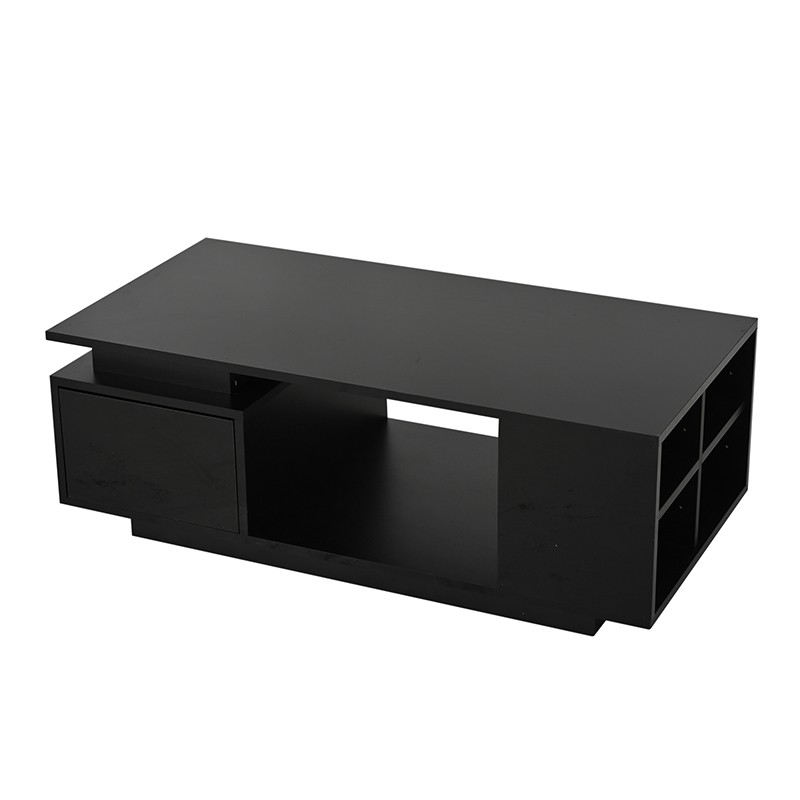 Chingnimon Couchtisch schwarz mit LED