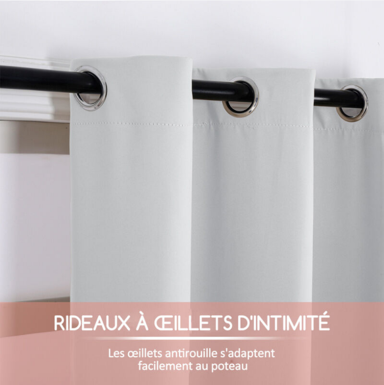 1 Panneau Rideau Extérieur Et Intérieur Bloquant Le Soleil Rideaux à Œillets D'Intimité Pour Pergola Porche Pavillon Jardin Pelouse Couloir, 132213Cm, Blanc -Atlantic Magasin AAHKMJXYDAFdJAOAIMEbOAchXAymZXXBYPqGXlTBs68PJ apAS upoXK7iKC19i5hjgcOeT6hg0usKLW69honxjipGVLZL XadwrCEac5PZYWUstrolVV m3A HCI6GwwIg=