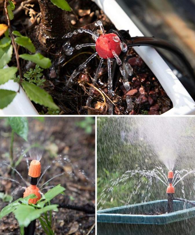 SISTEMA IRRIGAZIONE GIARDINO Automatico 50M, Kit Irrigazione Giardino Automatico 50m Kit Irrigazione Giardino 266695469077